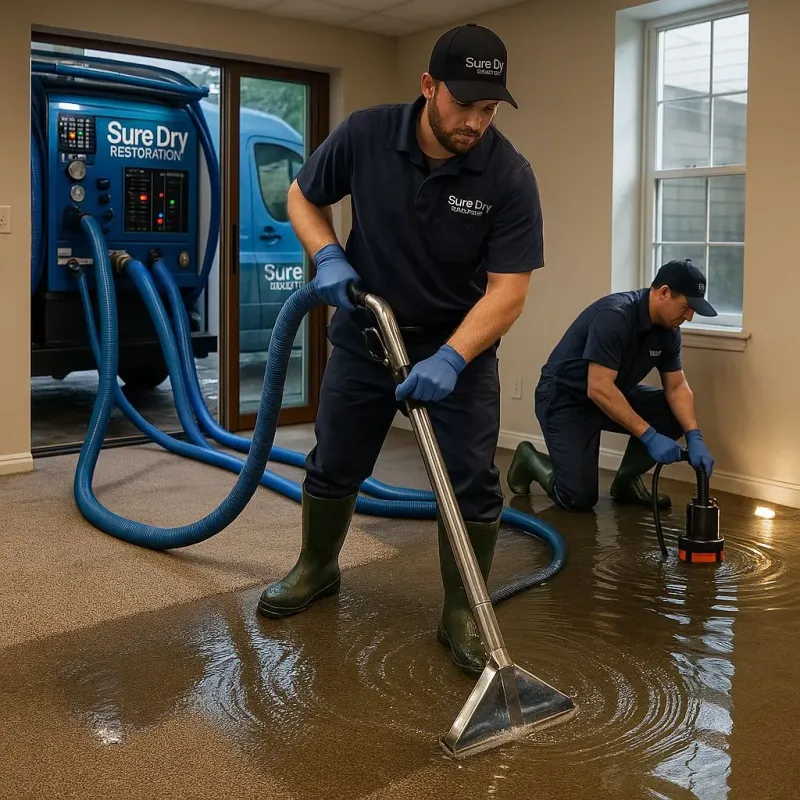 Water Extraction and Removal process in Hamlin, TX